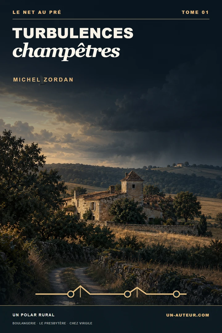 Couverture de Turbulences champêtres, tome 1 du Net au pré