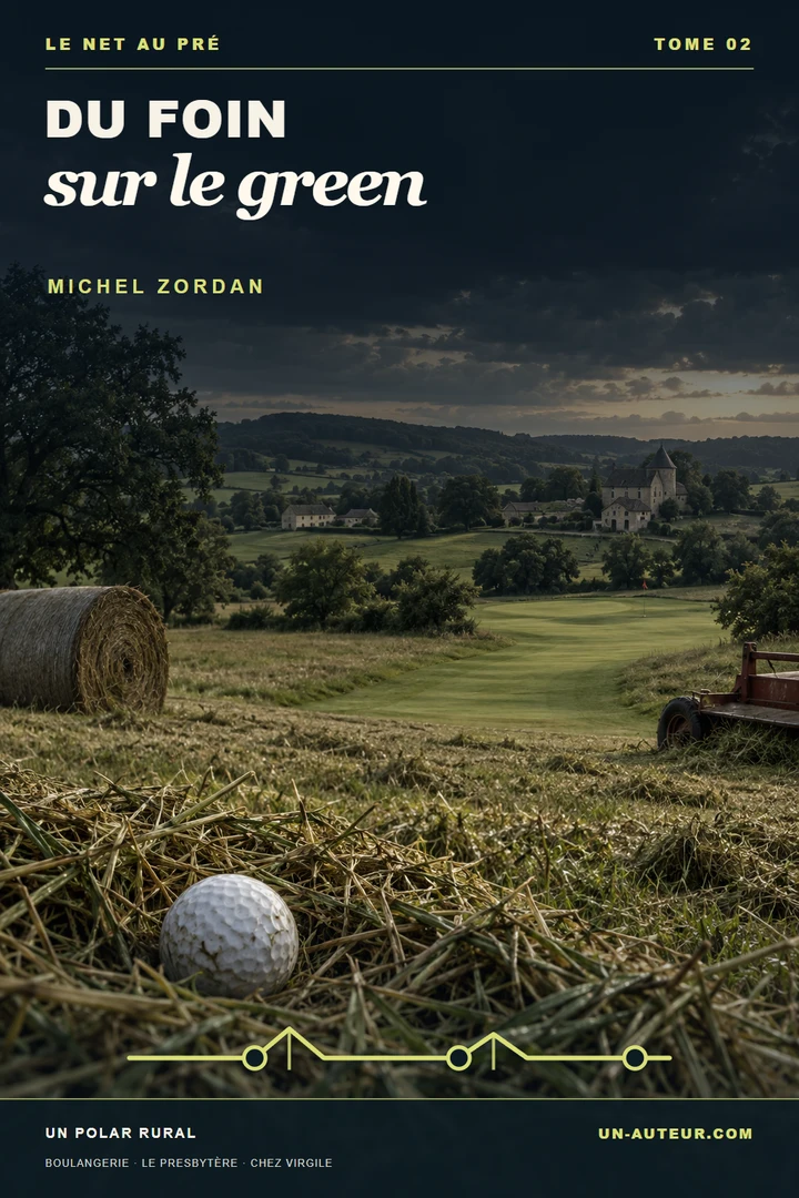 Couverture de Du foin sur le green, tome 2 du Net au pré