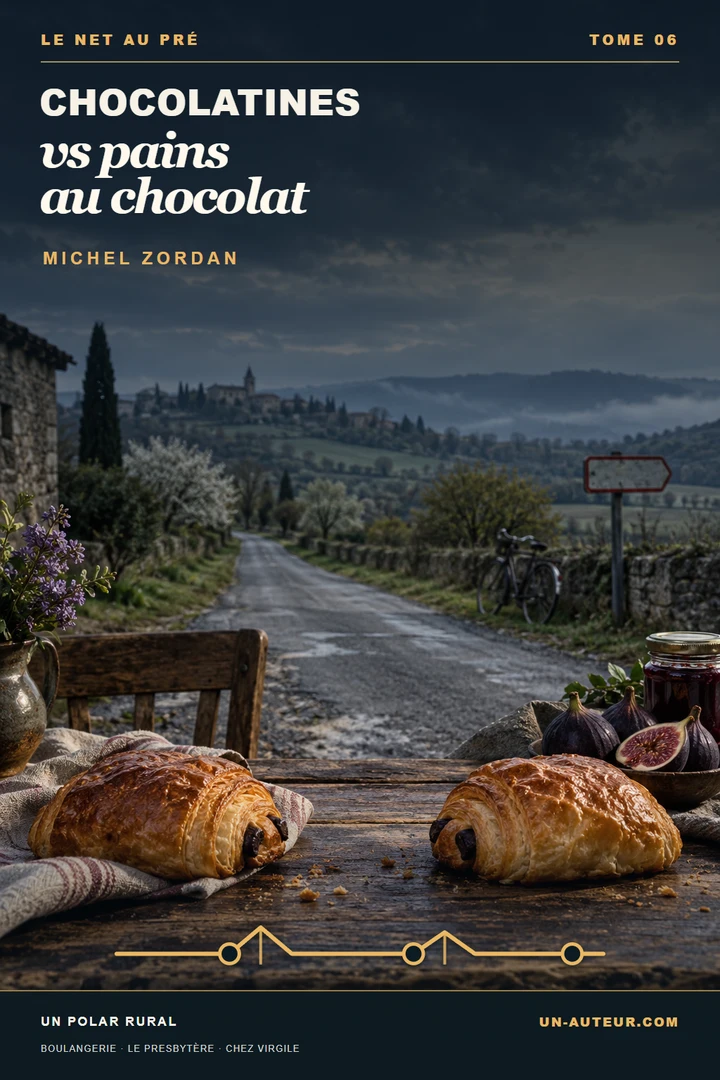 Couverture de Chocolatines vs pains au chocolat, tome 6 du Net au pré