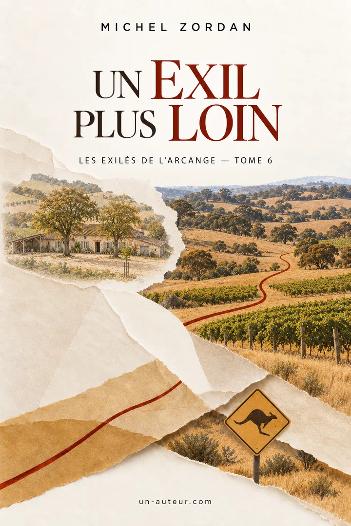 Couverture de l’édition 2026 de Un exil plus loin